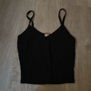 BOZZOLO BLACK TANK TOP